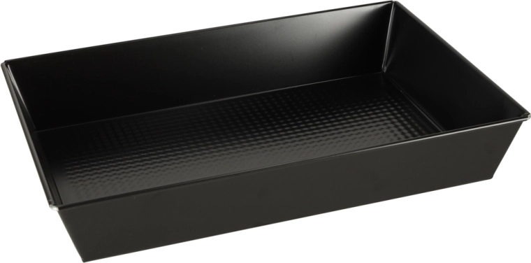 Getextureerde bodem voor gelijkmatig bakken