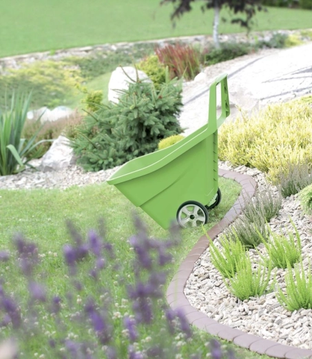 Eenvoudige bediening dankzij twee wielen