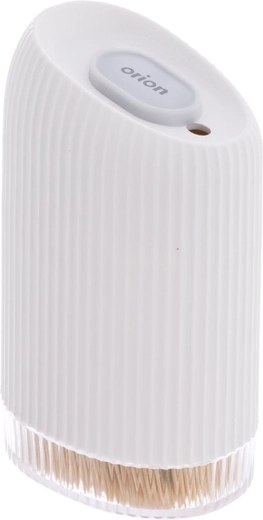 Bamboe tandenstokers/prikkers in dispenser 300 stuks