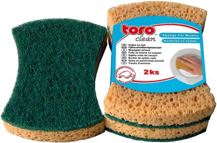 Vormspons voor afwas TORO, 2 stuks