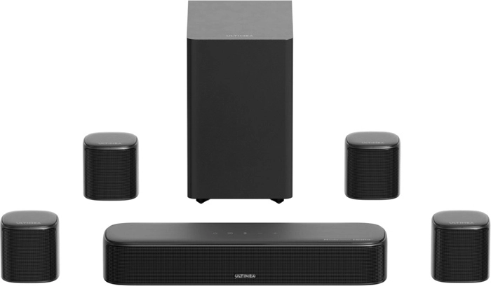 Krachtige bassen met een subwoofer van 5,25 inch