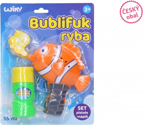 Bellenblaas visje 55 ml – Tsjechische verpakking