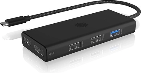 Bureau-dockingstation 9-in-1 HDMI, DP, CR, Type-C