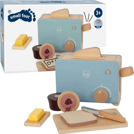 Houten broodrooster met accessoires Small Foot Tasty