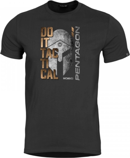 Heren T-shirt Pentagon Ageron Do It Tactical zwart XL