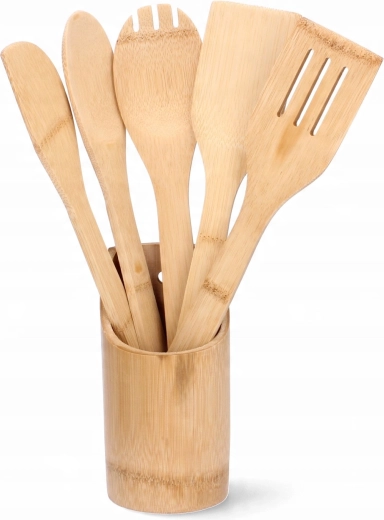 6-delige set met praktische houder