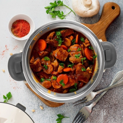 Roestvrijstalen inzet voor langdurige temperatuurbehoud