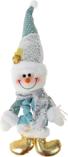 Kerstdecoratie sneeuwpop