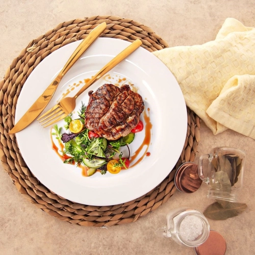 Praktisch serveren van elke gang