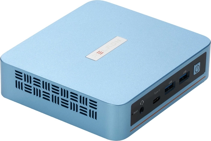 Compact metalen chassis met stille koeling