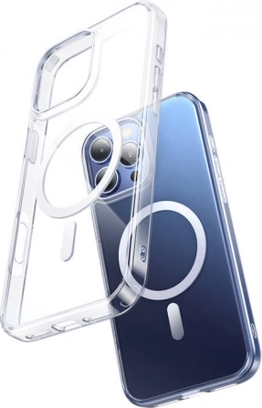 Magnetische hoes voor iPhone 16 Pro transparant McDodo