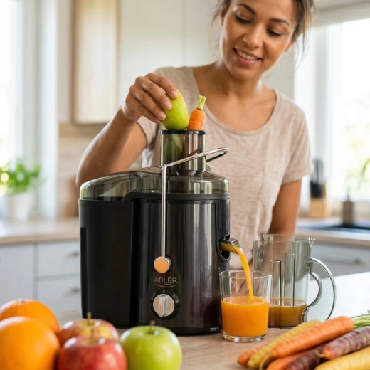 600 W vermogen voor fruit en groenten