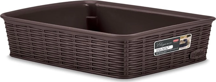 Mand Elegance wit 25 × 19,5 × 6 cm
