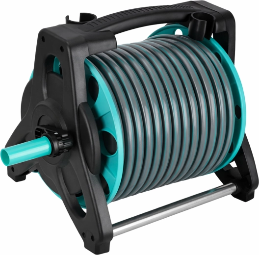 Haspel met standaard voor orde zonder in de knoop te raken