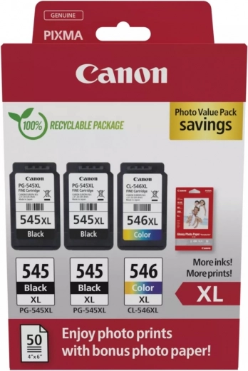 Multipack PG-545XL en CL-546XL Photo Value
