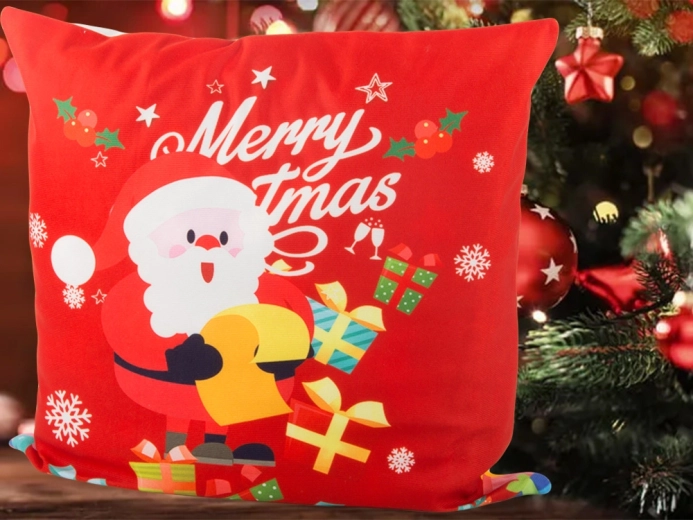 Vrolijk kerstmotief