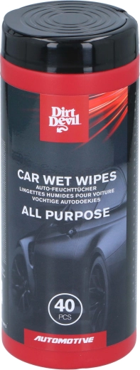 Vochtige doekjes voor in de auto Dirt Devil Fresh 40 stuks