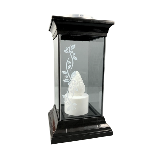 Elegante glazen lantaarn