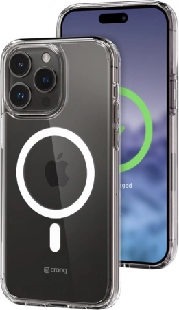 Transparante MAG Cover-hoes voor iPhone 15 Pro Max met MagSafe