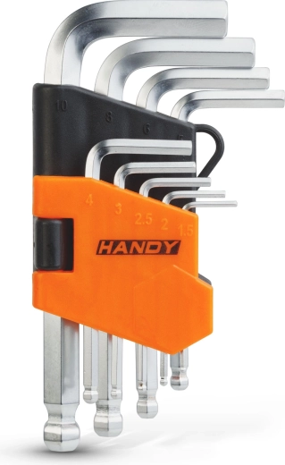 Set inbussleutels 1,5–10 mm