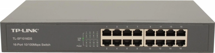 TP-LINK TL-SF1016DS 16-poorts 10/100 Mbps switch