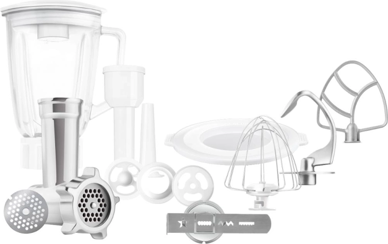 Veel accessoires voor talloze recepten