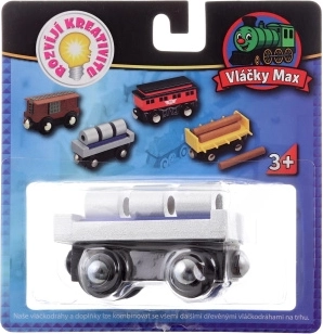 Maxim houten wagon met spoelen