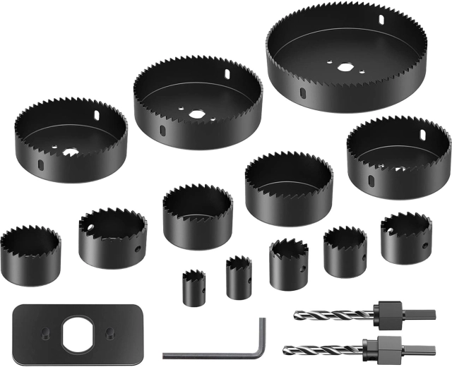 Set gatenzagen voor hout Renew Force 19–127 mm, 16-delig