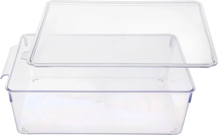 Transparant design en comfortabele handgrepen