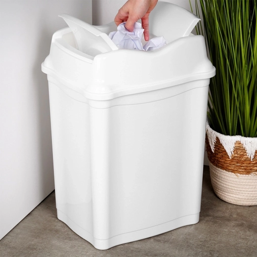 Comfortabel kiepdeksel voor hygiënisch gebruik