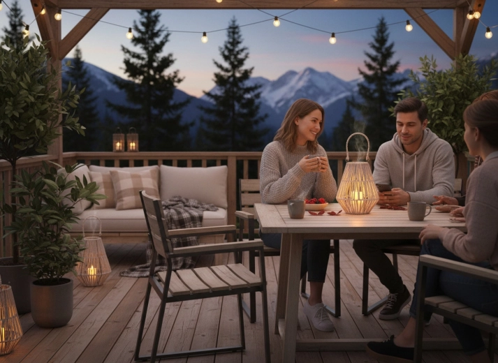 Sfeer binnen en buiten