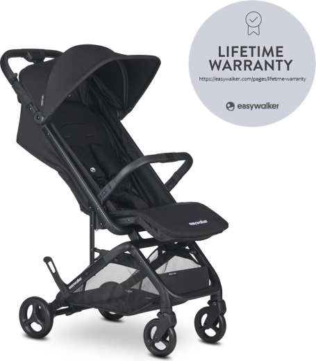 Easywalker sportieve kinderwagen Miley Go Pure Black