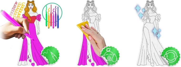 Kleurvlak dat gemakkelijk af te vegen is