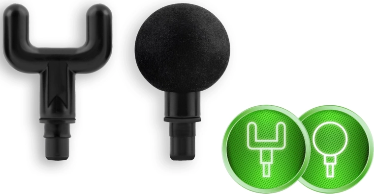 8 verwisselbare koppen voor gerichte verlichting