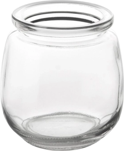 Glazen yoghurtpotje 130 ml