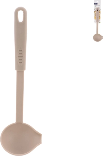 ECRINA soeplepel met schenktuit van PBT-thermoplast 29 cm