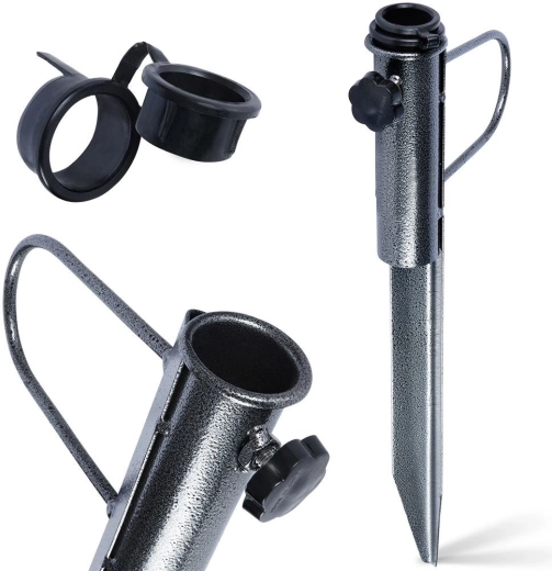 Universeel voor verschillende stokdiameters