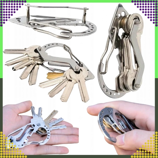 Orden tot 8 sleutels zonder gerinkel