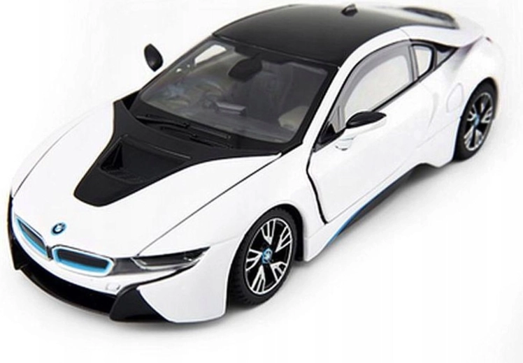 Automodel BMW i8 1:24 metaal wit