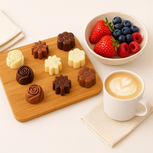 Perfecte pralines en chocolaatjes