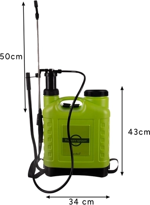 Grote capaciteit van 16 liter