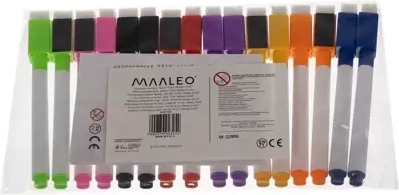 8 kleuren, in totaal 16 markers