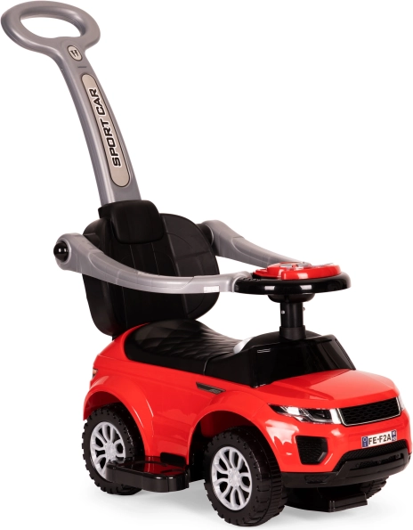 Loopwagen duwer 3-in-1 speelgoedauto supercar