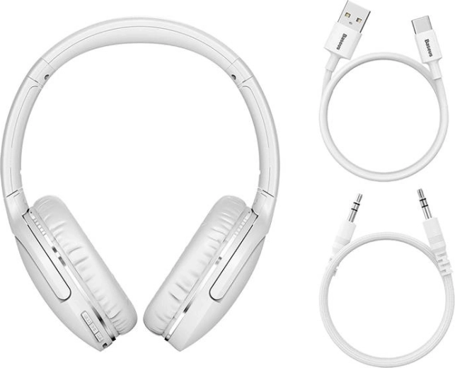 Tot 40 uur batterij + 3,5 mm kabel