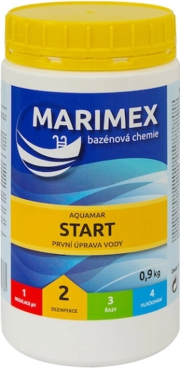 Marimex Start – sneloplosbaar chloor voor de start van het zwembad 0,9 kg