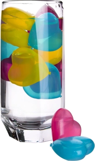 Stijlvolle hartvorm en levendige kleuren