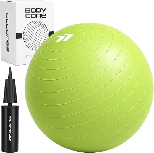 Gymnastiekbal BodyCore 55 cm groen