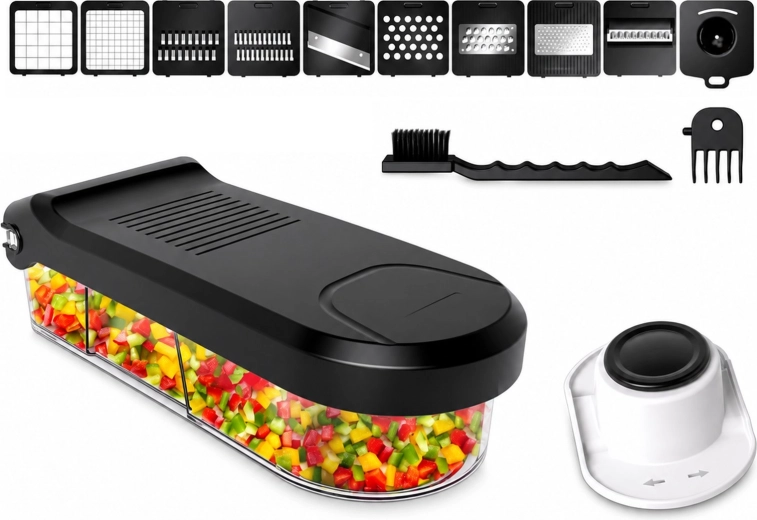 Handmatige multifunctionele snijder Renew Force Chop'n Slice 15-in-1