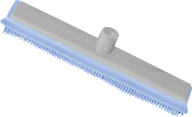 Rubberen bezem met trekker Bacteria Stop 31 cm, grove schroefdraad