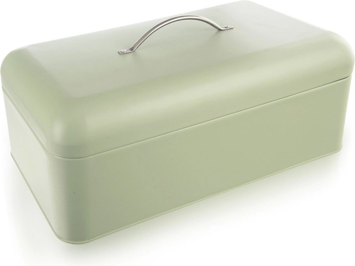 Metalen broodtrommel GREENISH, mintgroen, 42,5 × 23 × 20 cm